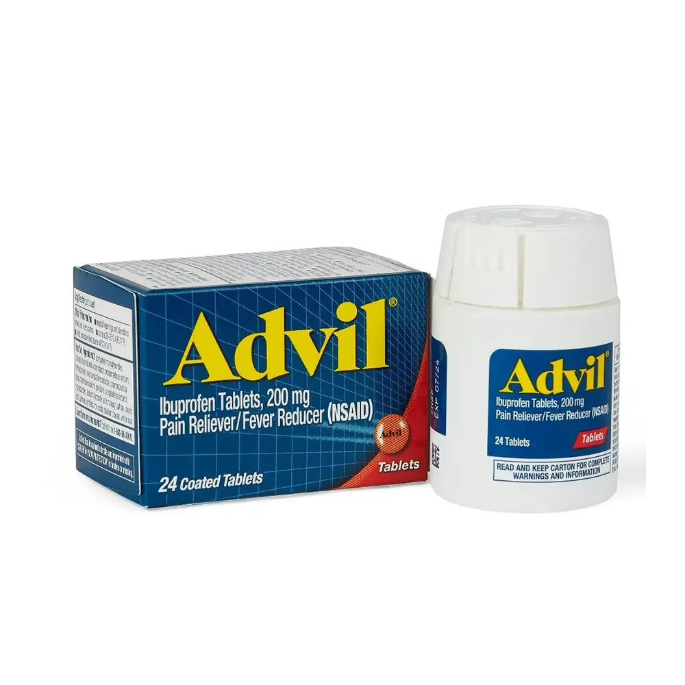Advil Ibuprofen Tablets 200mg 24'