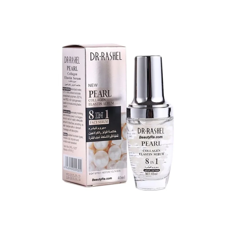 Dr Rashel New Pearl Collagen Elastin 8 in 1 Face Serum 40mL
