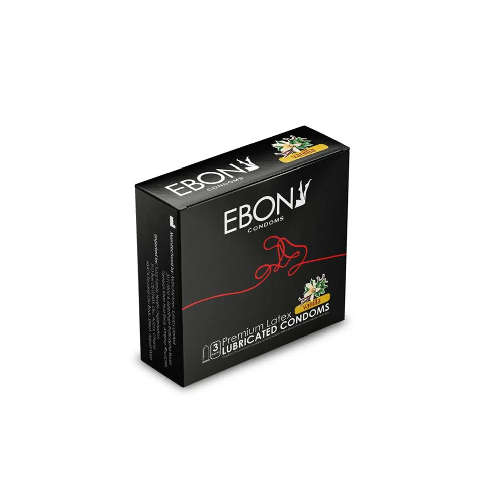 Ebony condom 3’