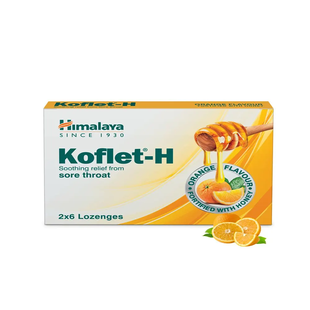 Koflet-H Lozenges, Orange Flavour