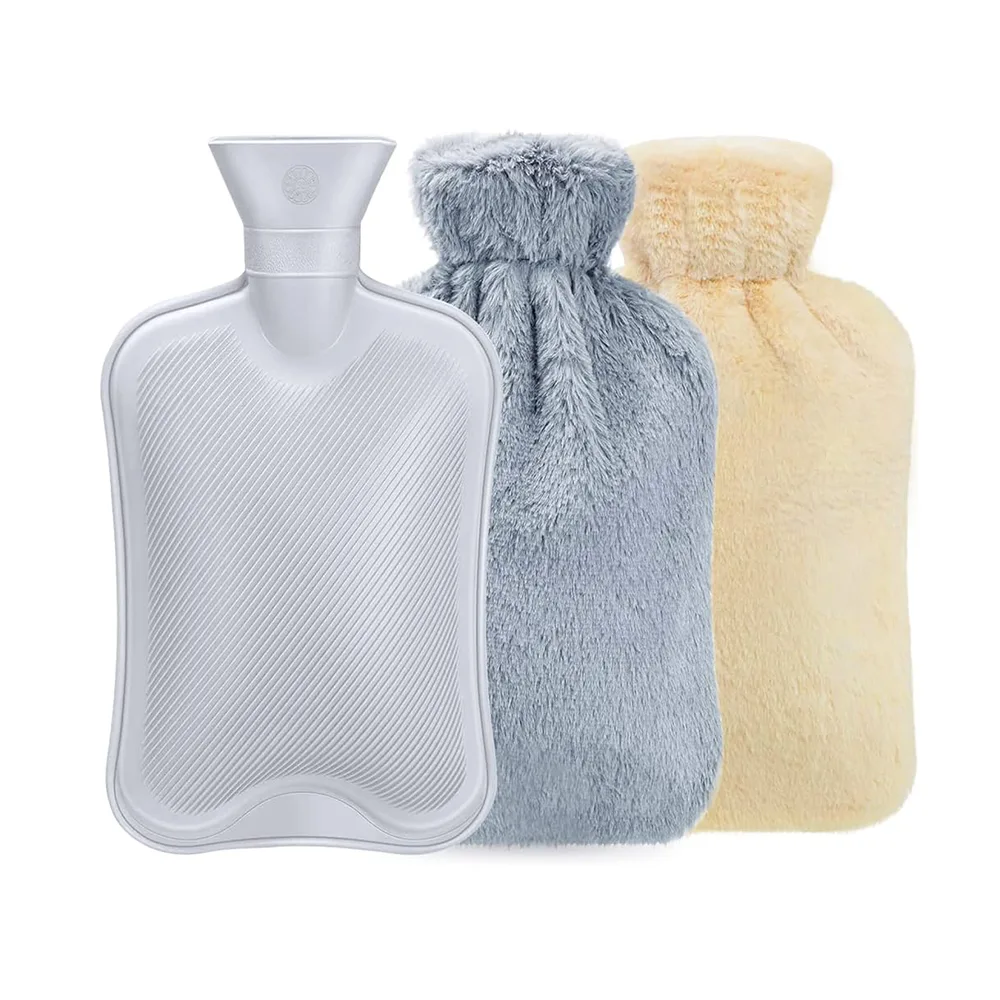 Hot Water Bottle With Jacket  2L